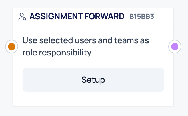 Tasks - Assignment Forward